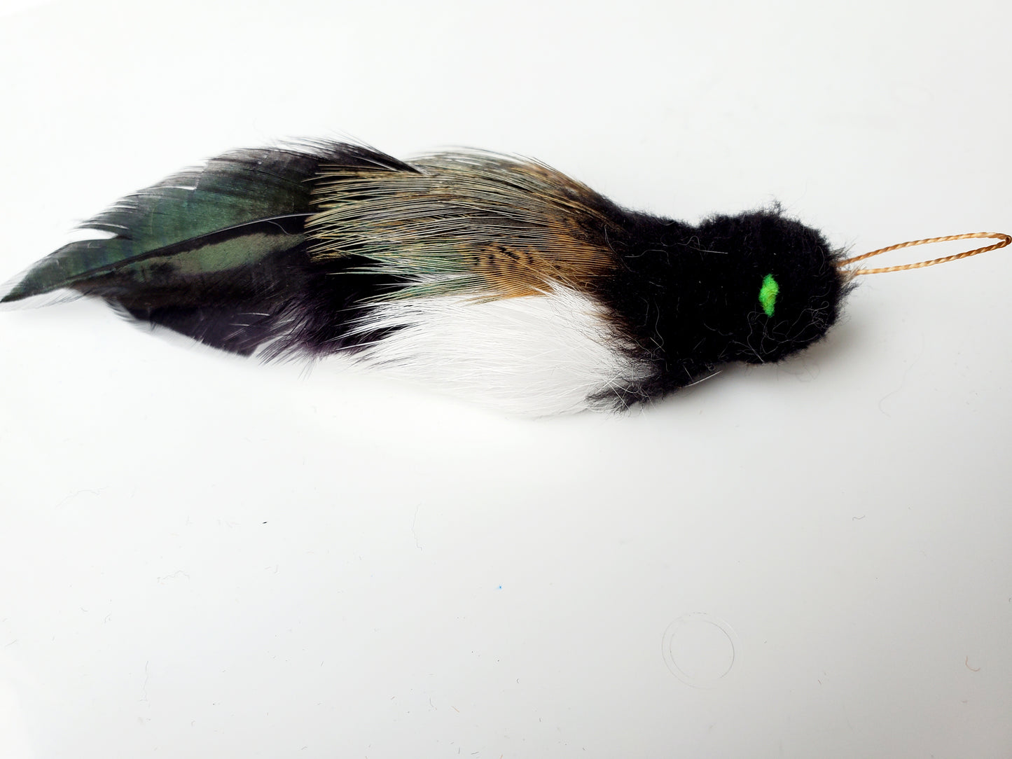Bettie Black Bird Feather Cat Toy + 5g Cat Nip Set │by Tiga Toys