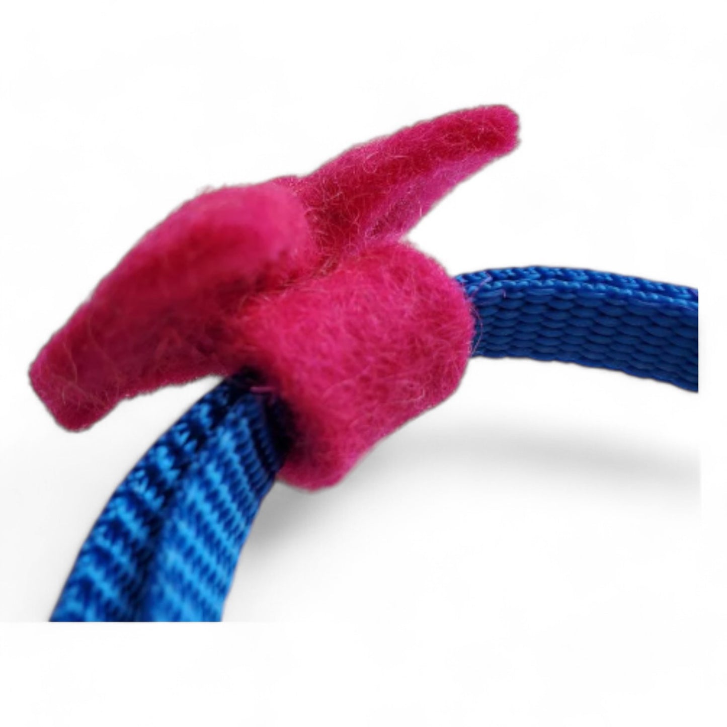 Cute Soft Cat Bow Neckwear Slide on Accessory - Cat Collar Bow Tie / Rose flower / Handmade / Soft Felt New Zealand Lambs Wool / Kitten Cat