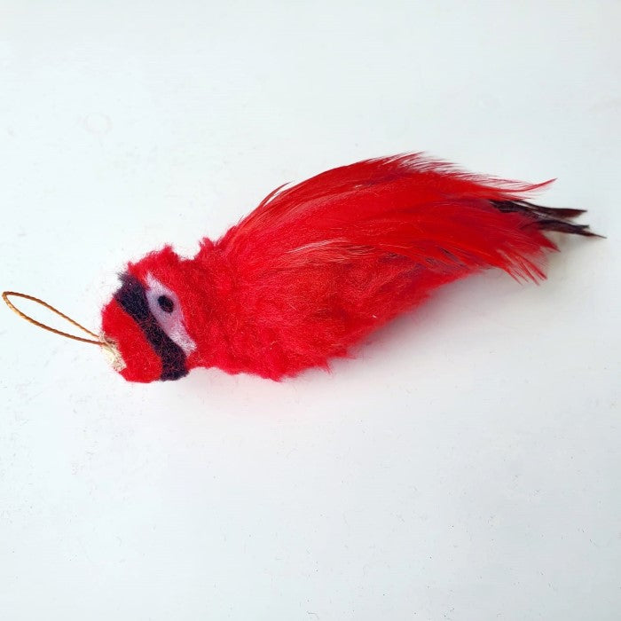 Charlie Cardinal Bird Cat Toy │by Tiga Toys